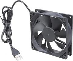 5V USB PC Router Fan 90mm Cooling Brushless Portable Cooling Replacement for Router Modem HDTV Box Electronics Low Noise PC Case Fan