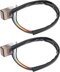 2X Motorcycle Digital LED Display Gear Indicator 34.5cm for Electronic Speedometer Electronic Tachometer Red