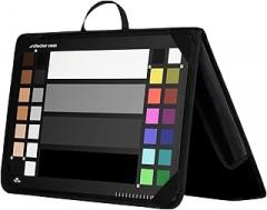 Calibrite ColorChecker Video XL Color Target w/Case for Exposure and Color Balance, Vectorscope and Waveform Optimized Layout with Skin Tones and Grays, 21 x 14.8 inch Wide Shot Chart (CCVPR-XL-CS)