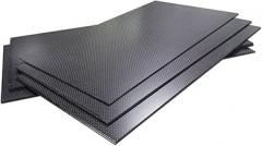 0.25-6MM 125X75Mm 3K Plain/Twill Matte Glossy Carbon Plate Panel Sheets High Composite Hardness Material Carbon Fiber Board, 1PCS (Color : Twill Matte, Size : 0.25mm)