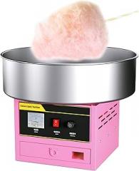 980W Commercial Cotton Candy Maker Machine, Electric DIY Cotton Candy Floss Sugar Machine, Candy Floss Making Machine for Birthday Parties