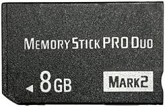 Original MS 8GB Memory Stick pro Duo (Mark2) for PSP Accessories/Camera Card