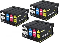 PGI-2400 PGI2400XL Ink Cartridges for MAXIFY IB4040/MB5040/MB5340/MB5140/MB5440/IB4140 Full with Pigment Ink Replacement for OEM New 2026 High for Reliable Electronic Component