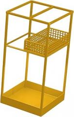 Umbrella Stand Storage Container with Drip Tray Umbrella Holder Rack for, Gold