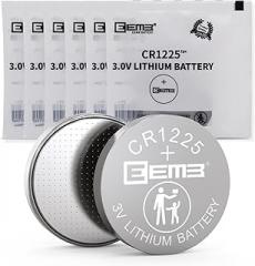 EEMB 6-Pack CR1225 Battery 3V Lithium Button Coin Cell Batteries 1225 Battery DL1225 BR1225 for Thermometer, Remote Control, Watch, Calculator, Electronic Note-Book, Mobile Game