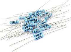 0.5 watt resistor Metal film resistance kit,1/2W 1% DIY electronic set of resistors Assorted package 56 ohm 390 ohm 3.3K 4.7K(0.1ohm-750ohm 300pcs)