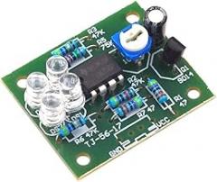 LM358 Breathing Light Parts Electronic DIY Fun Making Kit Blue Flashing Lamp Electronic Production Suite