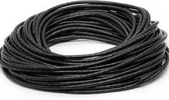 1 Meter Spiral Wire Cable Organizer Sleeve 16mm to 30mm Computer Electronics Winding Pipe Management Tube Wrap(Black,ID 20mm)
