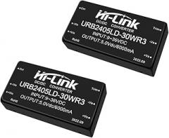 URB2405LD-30WR3 30W 24V to 5V 6A DC DC Converter High Efficiency Power Supply Module Consumer Electronic