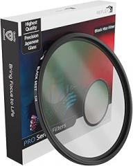 REFLEX CAMERA Black Mist 67mm 1/4 Filter‚ Premium Soft Diffusion Effect for Cinematic Glow and Reduced Contrast in DSLR & Mirrorless Cameras
