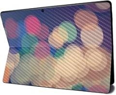 MightySkins Carbon Fiber Skin for Microsoft Surface Pro X - Focus | Textured Carbon Fiber Finish | Easy to Apply, Remove, and Change Styles | Made in The USA