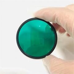 Multiple Sizes 77mm with Frame Green Color Filter Glass LB4(49mm)