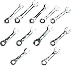 63Ha Ratchet Socket Wrench 8-18Mm Short Handle Ratchet Wrench Hand Repair Tool New 2026 High For Electronic Component, Precision, Stable PeRiFormance