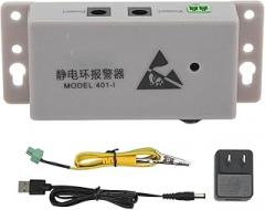 Wrist Strap Monitor, ESD Wrist Strap Monitor Online Electronic Single Non Static Wristband Alarm Workstation US Plug 100 to 240V(US, esd supplies