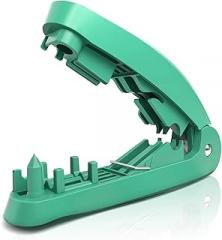 4-in-1 RJ45 Network Cable Tool with Cutting, Stripping, untangling and straightening Functions(Green)