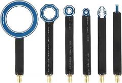 6Pcs NearField Magnetic Field Probes Set EMI SMA Conduction Radiation Test Antennas for Electronics Testing