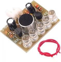 Electronic Funny Kits Voice Control LED Melody Light DIY Kits Production Suite Small Electronic Learning Electronic Kits