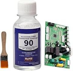 Electronic Waterproof Coating | 100ML Insulated Sealer,Waterproof Quick-Dry Clear Circuit Board Sealant with Brush,for Insulating Bonding Electronic Components Led Lights Terminal