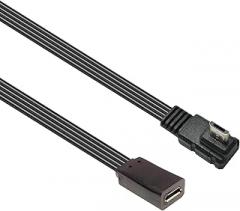 Thin 1.5mm Microed USB Extension Cord 90° Right Angled Design for Tight Space for Electronics Devices