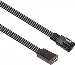 Thin 1.5mm Microed USB Extension Cord 90° Right Angled Design for Tight Space for Electronics Devices
