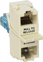 Hubbell BR851A Adapter, Split 568B Jack to 2 Jack, PR1, 4, PR2, 3