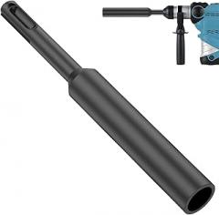 SDS Ground Rod Driver Bit for 5/8 Inch and 3/4 Inch Ground Rods,Professional Ground Rod Driver Adapter Bits,Hardened Driving Rod Work with SDS and SDS Plus Rotary Hammer Drills(Black,18mm-3/4 Inch)