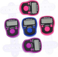 TOYANDONA 5pcs Led Display Counter Electronic Counter Hand Tally Finger for Daily Use