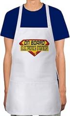 Makoroni - ON BOARD ELECTRONICS ENGINEER Career Apron Adjustable Kitchen Chef Apron with 2 Pockets Cooking Baking, DesP83