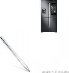 BoxWave Stylus Pen Compatible with Samsung Family Hub Refrigerator with AKG Speaker - AccuPoint Active Stylus, Electronic Stylus with Ultra Fine Tip - Metallic Silver