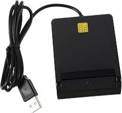 Gatuida USB Smart Card Reader Multi-Card Reader Machine USB Reader Reader Multiple Card Reader for Tax Card Thermistor Windows Air Conditioner Electronic