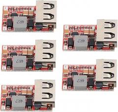 DOITOOL 5pcs Dc-dc Down Converter Module to USB Charging High Efficiency Synchronous Rectifier for Led Strips and Electronic Projects