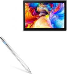 BoxWave Stylus Pen Compatible with PRITOM Android Tablet M10 (10 in) - AccuPoint Active Stylus, Electronic Stylus with Ultra Fine Tip - Metallic Silver