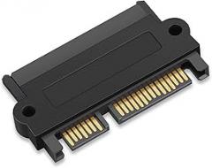 SFF-8482 29-pin SAS to SATA Unidirectional Adapter - This is a SATA 22-pin Conversion Adapter for use with SAS Hard Disk Drives on motherboards