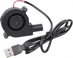 Portable USB 5V Cooling Blower Fan for Electronics Thermal Control 50mm Compactly Size 4300RPM Quiet Airflows Systems USB Blower Fan