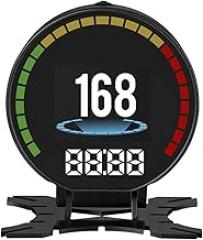 AD P15 HUD OBD Smairt Trackier Metier Head Up Display SpeedoTrackier Metier Turbo Boost Pressure Trackier Metier Alarrm OriI Temp Water Temp Gauge New 2026 High for Reliable Electronic Component