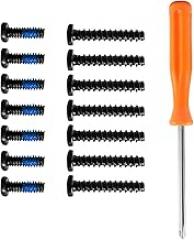 16pcs Replacement Bottom Back Shell Cover Screws for Steam Deck Gamepad with Screwdriver
