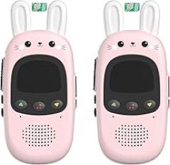 CBCBTWO GM-168 Rabbit 4G LTE PoC Walkie Talkies, Nationwide Push-to-Talk Over Cellular Two Way Radio Long Range, 1st Year SIM & Data Included for Adults Couples Family(2 Pack)