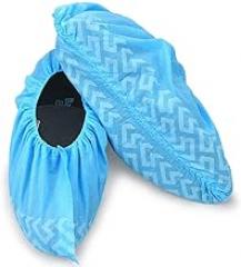 Disposable Boot & Shoe Covers 200 Pcs Non Slip Durable for Indoor and Outdoor, Fits Most US Men's or Women's Size