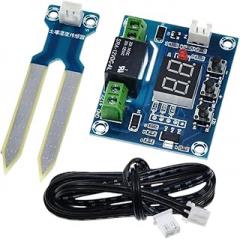 Xh-M214 Humidity Controller Soil Module 20-99% Irrigation Computer System Red Digital Display New 2025 High for Reliable Electronic Component, Precision, Stable Performance