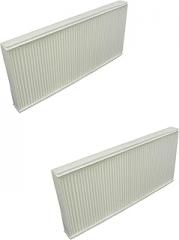 2 Set of - Cabin Air FILTER-ZX2 Hot Fits Vin: Dohc Mfi Electronic 1033C 1-QTY XS4Z19C836AA XS4Z19N619CA XS4Z19N619AA S4H16N619AB, Easy to install