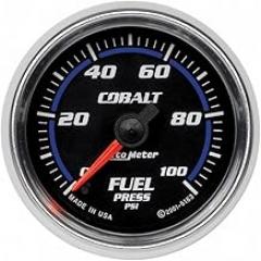 AutoMeter Electronic Fuel Pressure Gauge Cobalt 52mm 100 PSI