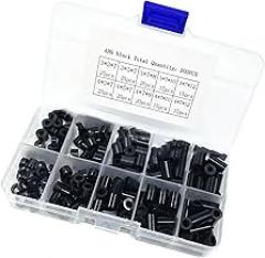 Pack Of 200 Nylon Standoffs Spacer Assortment Set Spacers Column Standoff For Electronics Projects Part