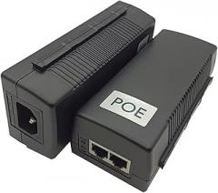 Adapter 48V 2A Injector Switch 48 V Power Line Power Line Adapter 48 Volt Power Supply 100Mb(EU 4.0mm Cord)