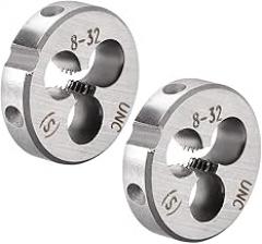 Tool Parts and Accessories 8#-32 UNC Round Dies Machine Thread Threading Dies 0.8