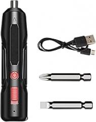 Electric Screwdriver Kit - Cordless Electric Screwdriver | Rechargeable Cordless Screwdrivers | USB Charging Screwdrivers Set With LED Light | Power Tools High Torque For Electronics Phone