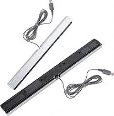 Sensor Bar for Wii wii kabel wii sensor bar replacement for Wii, Infrared IR Sensor Bar Wired Receiver & Stand for WII Console Elektronik & Foto