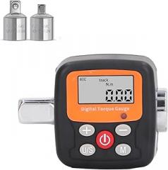 Digital Torques Wrench Adapter with LCD Display Precisions Electronic Tool Torques Tool for Automotive & Bike Maintenance