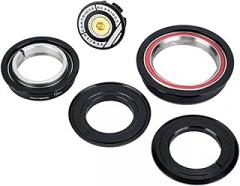 Keenso Headset, 4456ST Mountain Road Tapered Straight Tube Fork Headset 44mm 56mm CNC AL6061