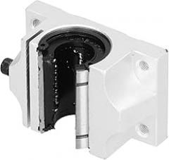 TBR16UU Linear Slider TBR16UU Bearing Slider Unit TBR16UU Linear Bearing with Aluminum Alloy Oxidation Treatment for Electronic Equipment Rods Pillars
