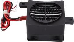 Zunate 12V DC PTC Ceramic Fan Heater, 50W Constant Temperature Mini Air Heater, Compact Small Space Heat for DIY Electronics, Vehicles, Enclosures